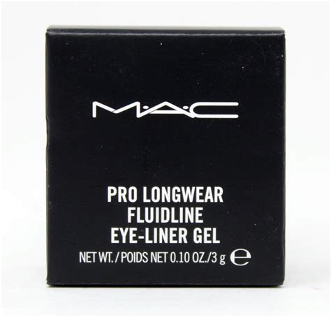 Mac Pro Longwear Fluidline Eye Liner Gel Blacktrack 01 Ounces