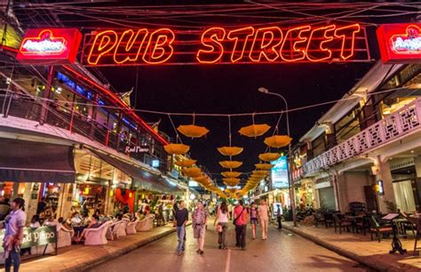 Angkor Night Market In Siem Riep
