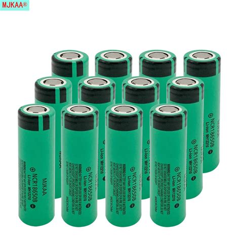 Mjkaa Pcs Lot Original Ncr Rechargeable Battery V Mah