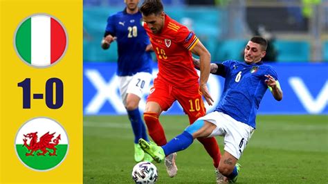 Hasil Piala Eropa 2020 Tadi Malam Italia Vs Wales UEFA EURO 2021 Hasil