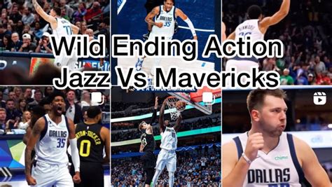 Utah Jazz Vs Dallas Mavericks Final 535 Wild Ending Action Nexth City