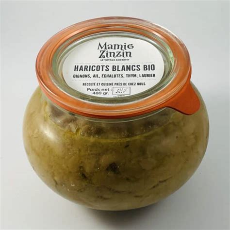 Mamie Zinzin Haricots Blancs Bio Aux Carottes Oignons Ail