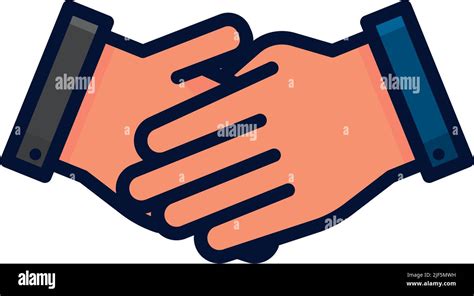 handshake cartoon icon Stock Vector Image & Art - Alamy