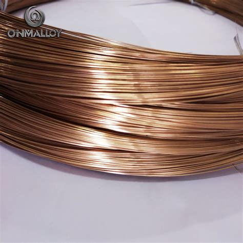 Becu Beryllium Copper Wire JIS C1720 Spring Wire Strip Xhm Hard