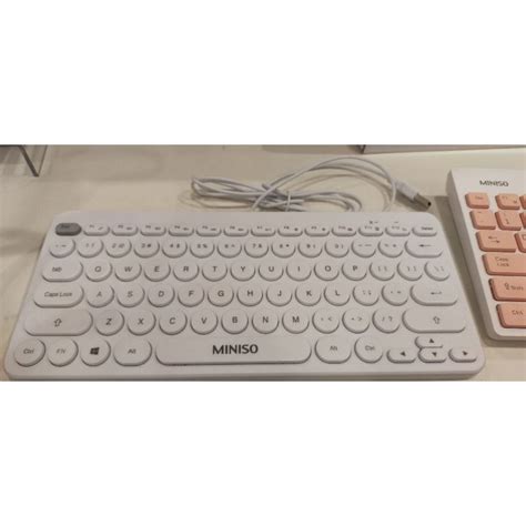 Jual Miniso Mini Wired Keyboard Sw Kb Shopee Indonesia