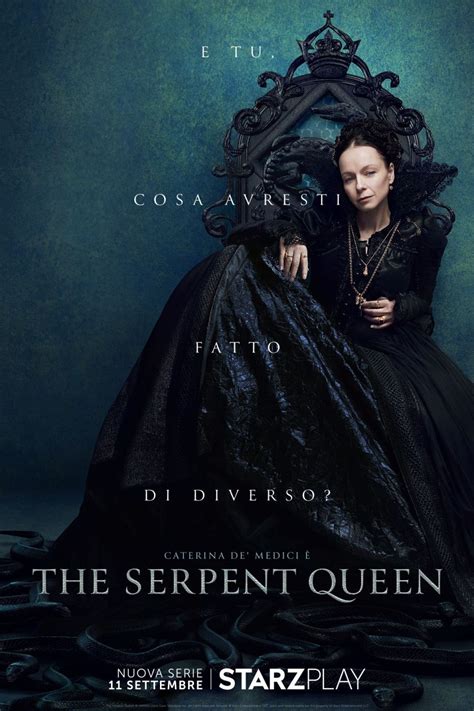 The Serpent Queen Samantha Morton è Caterina De Medici Nel Trailer E Poster Della Serie Starz