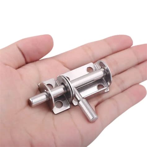 Pc Slide Bolt Gate Latch Heavy Duty Premium Safety Stainless Steel