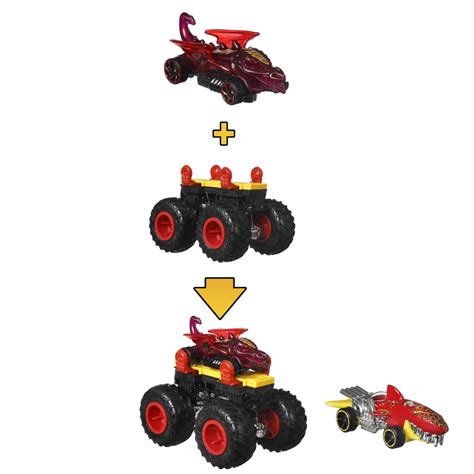 Mattel Hot Wheels Monster Truck Maker Smok Gww Gww Gww Gww