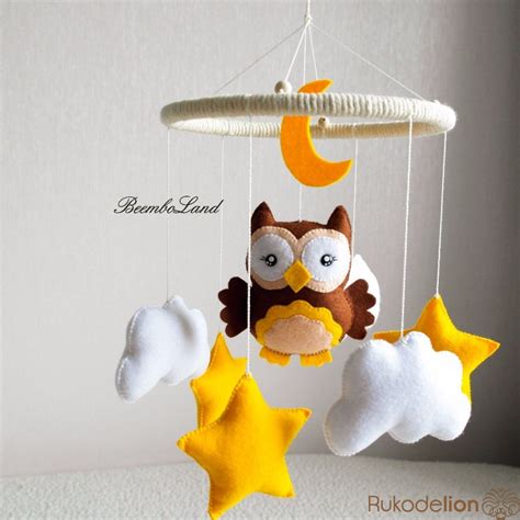 Шьем детский мобиль из фетра +схемы