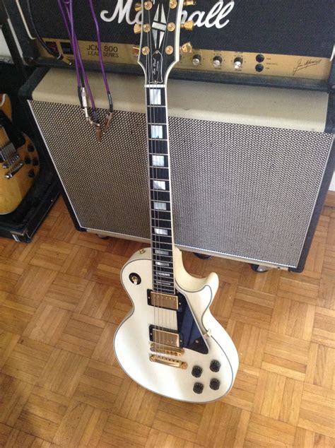 Gibson Les Paul Custom - Alpine White image (#474330) - Audiofanzine