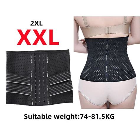 Ceinture De Sudation Gaine Amincissante Femme Corset Minceur Ventre