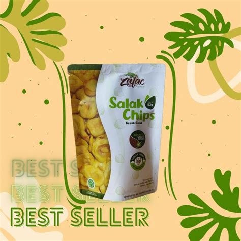 Jual Keripik Salak Keripik Buah Salak Kripik Buah Zalac Premium Kemasan