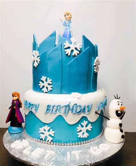 Frozen Birthday Cake Ideas Images Pictures