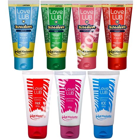 Kit Gel Lubrificante Para Sexo Anal Ou Vaginal Love Lub Neutro Hot