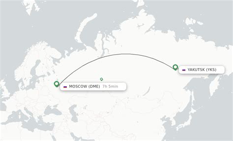 Direct Non Stop Flights From Yakutsk To Moscow Schedules