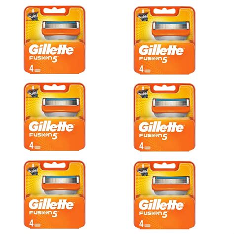 Gillette Fusion Men S Razor Blade Refill Cartridges Ct Off