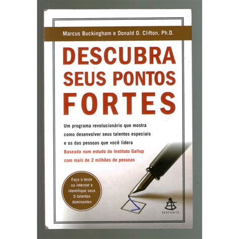 Livro Descubra Seus Pontos Fortes Marcus Buckingham Sextante