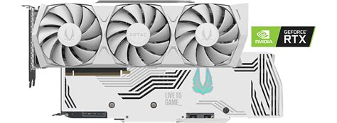 ZOTAC NVIDIA GeForce RTX 3080 10GB GAMING Trinity OC Ampere White