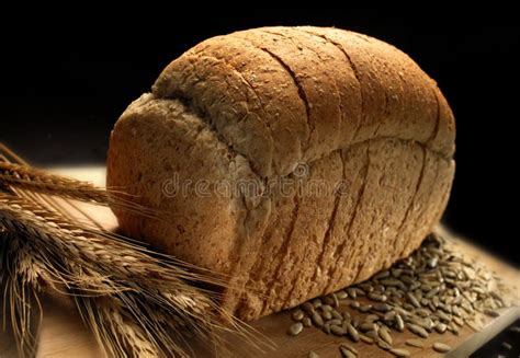 Laib des Brotes stockbild Bild von bäckerei hintergrund 55691871