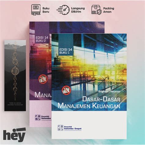 Jual Dasar Dasar Manajemen Keuangan Edisi 14 Buku 1 Dan Buku 2 Brigham Houston Shopee Indonesia