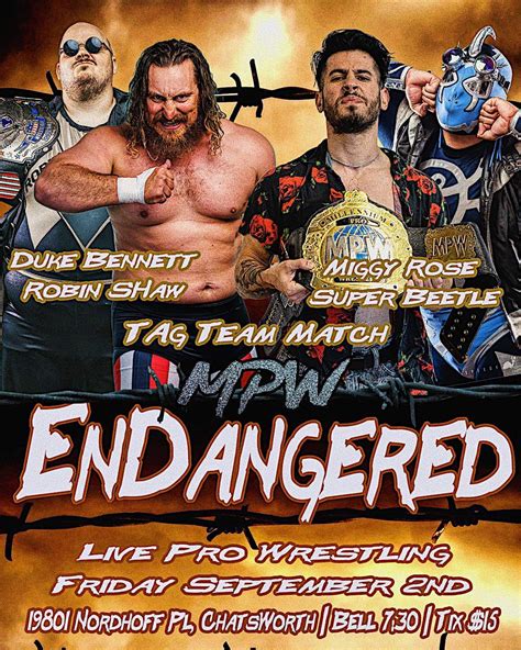 mpw endangered preview mpw news alliance wrestlingcom