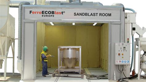 Abrasive Blast Room Ferroecoblast Advanced Surface Treatment Technology