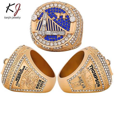 2022 Nba Golden State Warriors Curry Championship Ring Male Fan