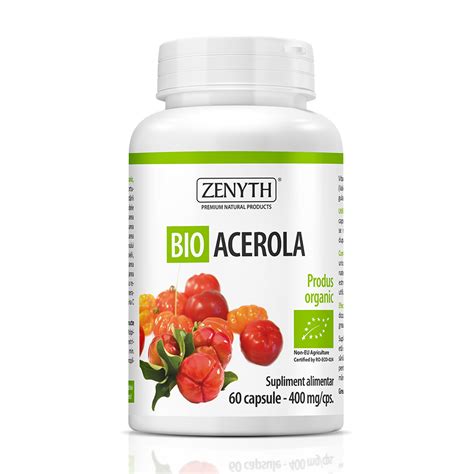 Bio Acerola Capsule Zenyth Dr Max Farmacie