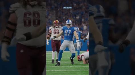 Aidan Hutchinson Sack Detroit Lions YouTube