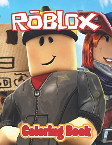 Roblox Coloring Book: Enjoy Life With Colors And Cute, Funny, Engaging ...