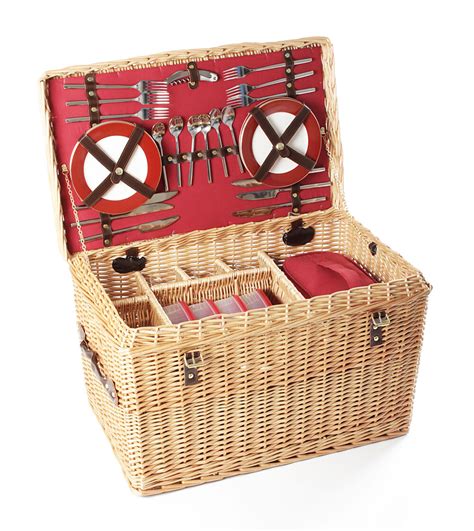 Goodwood Willow Picnic Hamper For Six People Picnicware