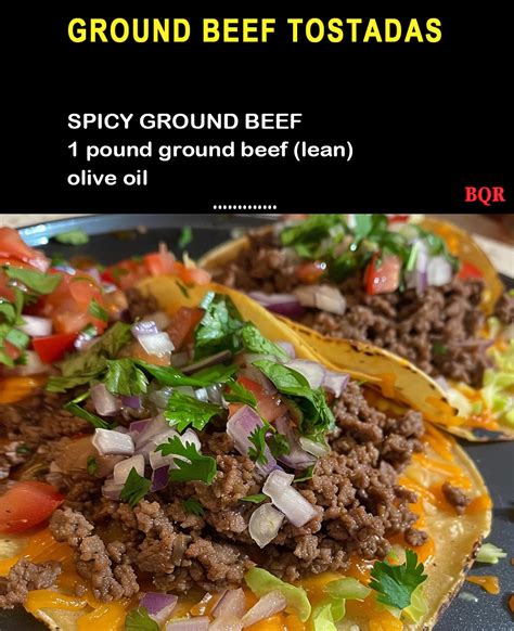 Ground Beef Tostadas Arch Recipes