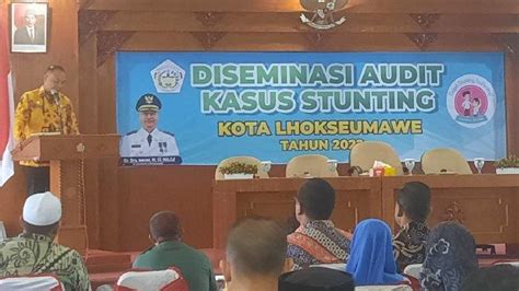 Pemko Lhokseumawe Gelar Diseminasi Audit Kasus Stunting