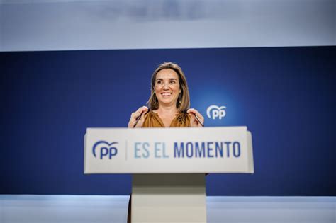 Cuca Gamarra La Apuesta Del Pp Para Presidir El Congreso De Los Diputados