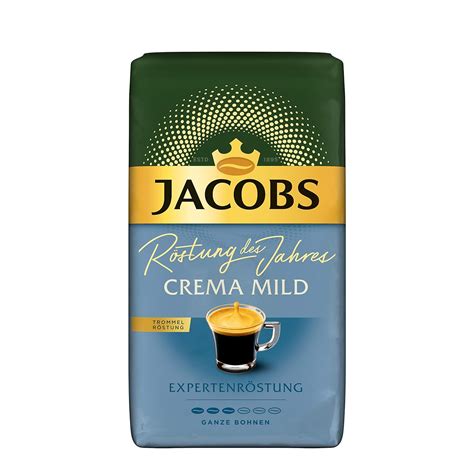 Jacobs Kaffeebohnen Expertenröstung Crema Mild Bohnen Röstung des