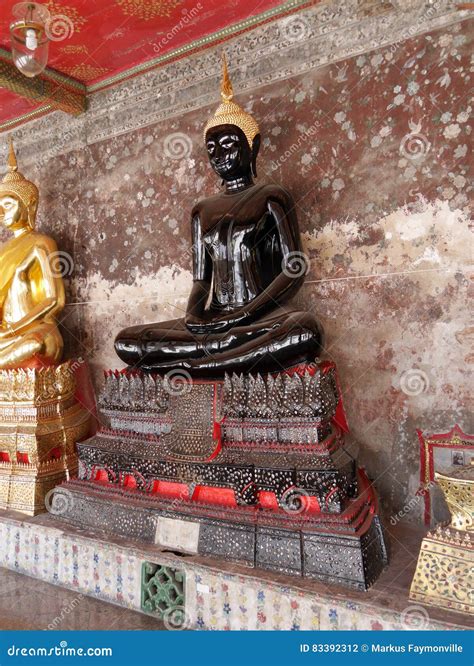 Black Buddha Statue Stock Photo Image Of Cambodia Enlightenment