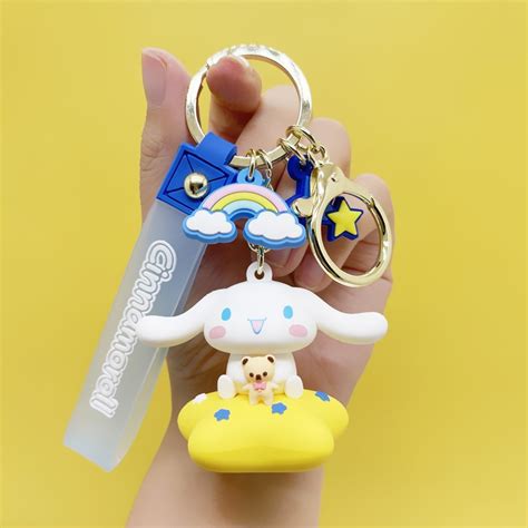 Jual Tokkado Cinnamoroll Galaxy Keychain Gantungan Kunci Karakter Lucu