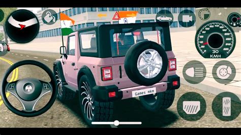 Thar Game Daving Game New Mahindra Thar Indian Car Simulators D