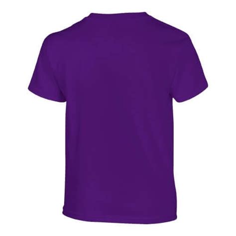 Custom Printed Purple Gildan 200b Youth Ultra Cotton T Shirt Thatshirt