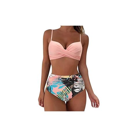 Sunnyuk Costume Piscina Mare Taglia Forte Pezzi Bikini Triangolo