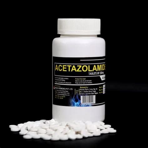 Acetazolamide Tablets 250 mg, Prescription, Treatment: Anti Epileptic ...