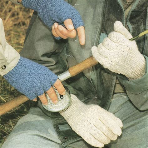 Men Fingerless Glove Etsy