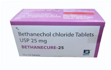 25mg Bethanechol Chloride Tablets At Rs 1530box Bethanechol Chloride