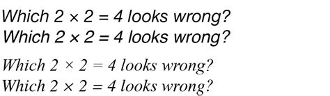 Sloping math symbols in italic faces, is it normal? — TypeDrawers