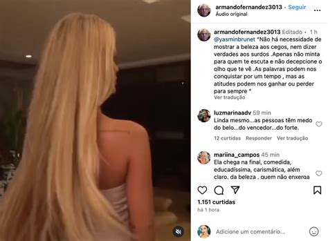 Bbb 24 Pai De Yasmin Brunet Se Pronuncia Após Falas De Rodriguinho