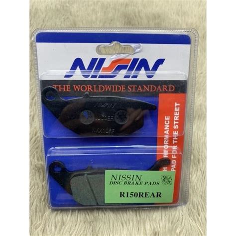 NISSIN DISC BRAKE PADS RAIDER 150 REAR Lazada PH