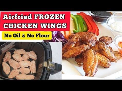 FROZEN NAKED AIR FRIED CHICKEN WINGS Cooking Frozen Chicken Chicken