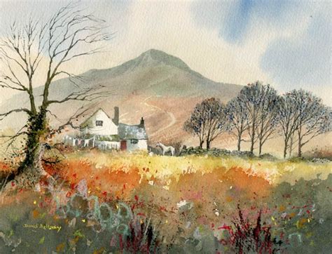 Davidbellamyart Watercolor Landscape Paintings Landscape Paintings