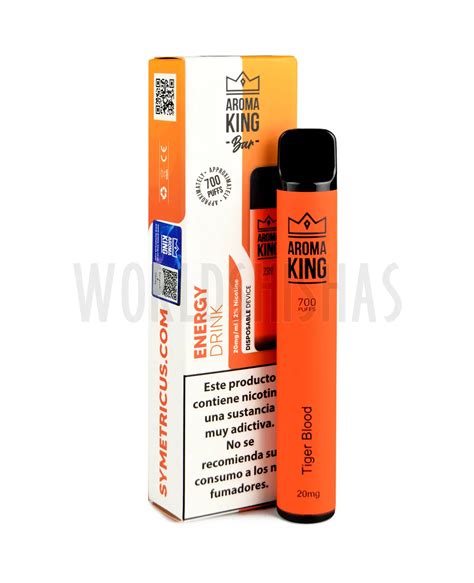 Vaper Desechable Aroma King Tiger Blood Energy Drink Puffs