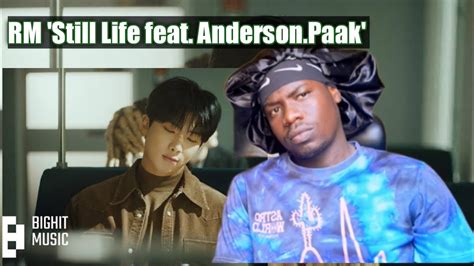 African 🇳🇬 Reacts To 🇰🇷 Rm Still Life Andersonpaak Official Mv